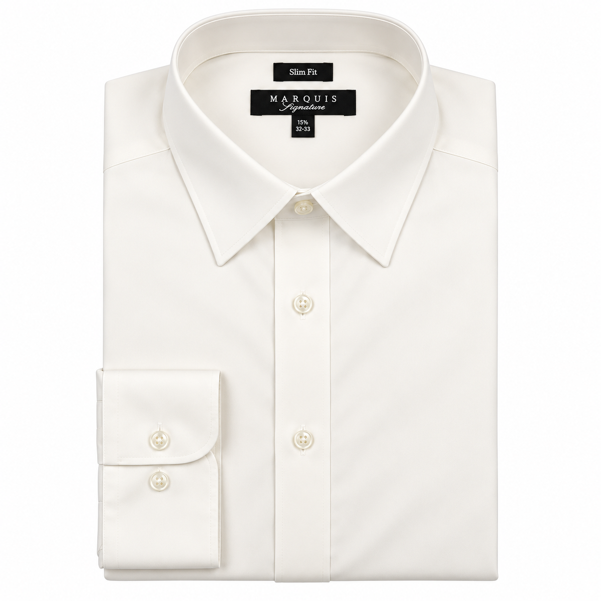 009SL - MARQUIS SOLID COLOR SLIM FIT DRESS SHIRT