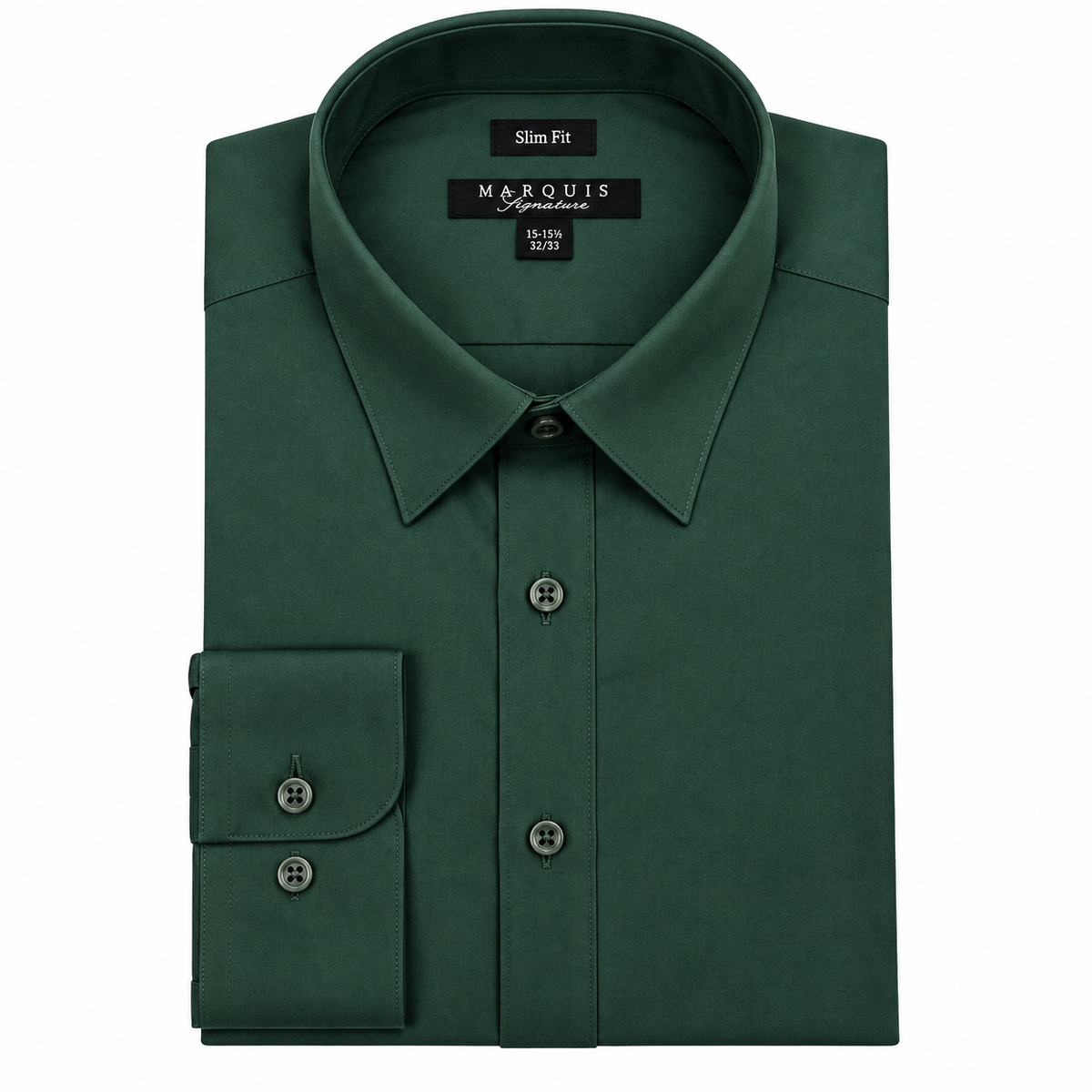 009SL - MARQUIS SOLID COLOR SLIM FIT DRESS SHIRT