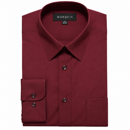 009 - MARQUIS SOLID COLOR CLASSIC FIT DRESS SHIRT
