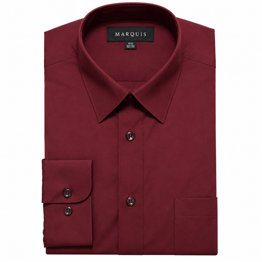 009 - MARQUIS SOLID COLOR CLASSIC FIT DRESS SHIRT