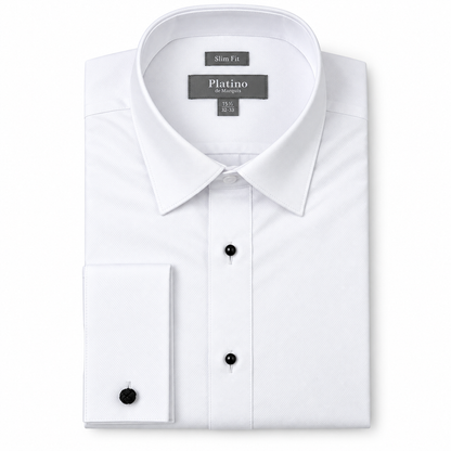 1700SL - MARQUIS FRENCH CUFF SLIM FIT TUXEDO SHIRT