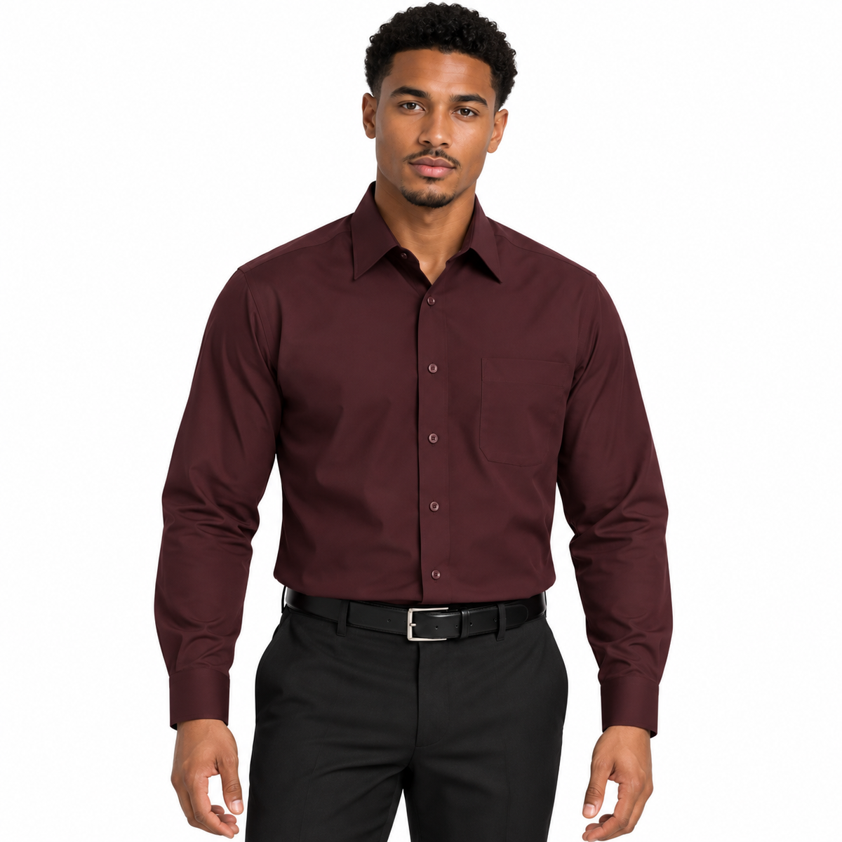 009 - MARQUIS SOLID COLOR CLASSIC FIT DRESS SHIRT