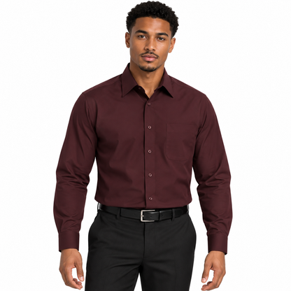 009 - MARQUIS SOLID COLOR CLASSIC FIT DRESS SHIRT