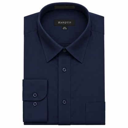 009 - MARQUIS SOLID COLOR CLASSIC FIT DRESS SHIRT
