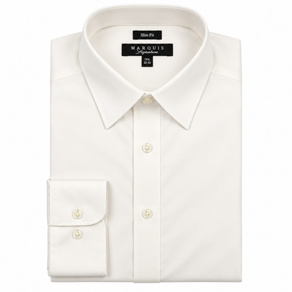 009SL - MARQUIS SOLID COLOR SLIM FIT DRESS SHIRT