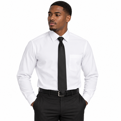 009 - MARQUIS SOLID COLOR CLASSIC FIT DRESS SHIRT