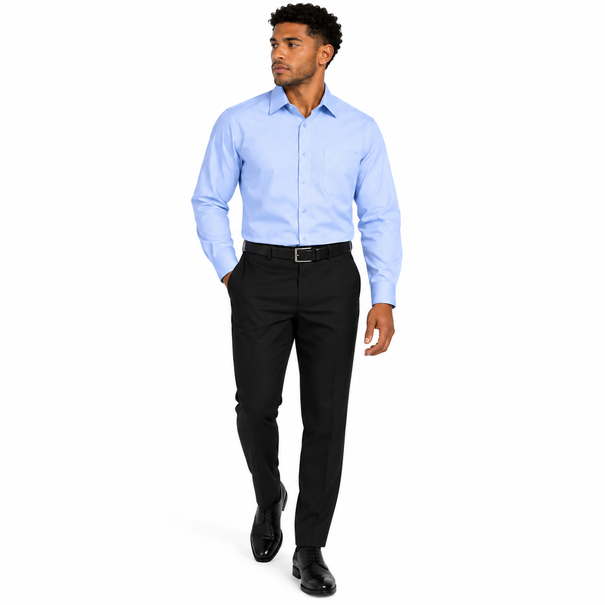 009 - MARQUIS SOLID COLOR CLASSIC FIT DRESS SHIRT
