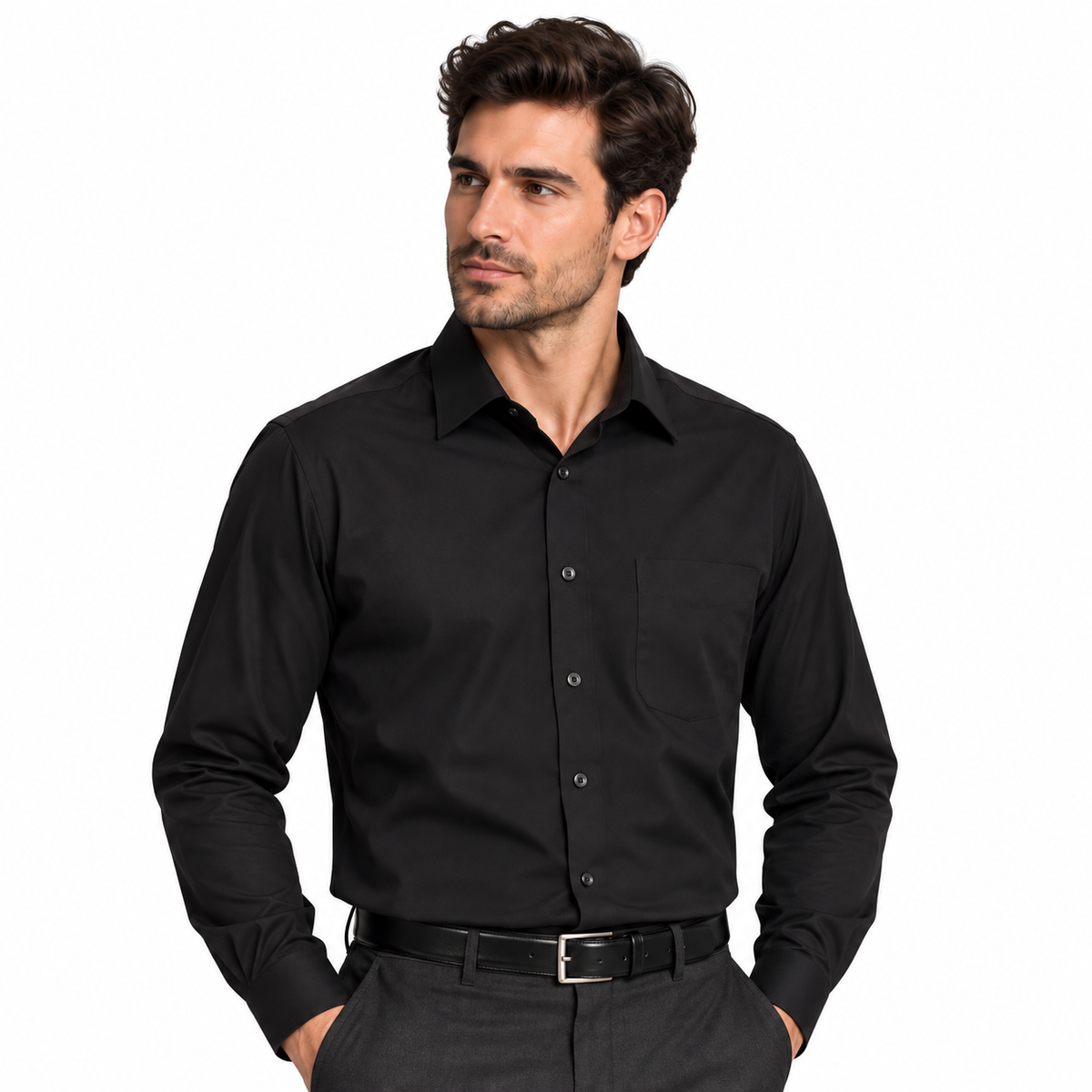 009 - MARQUIS SOLID COLOR CLASSIC FIT DRESS SHIRT