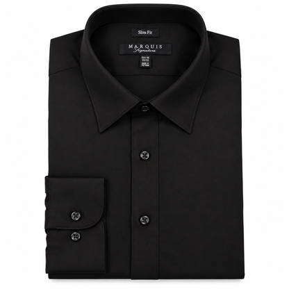 009SL - MARQUIS SOLID COLOR SLIM FIT DRESS SHIRT