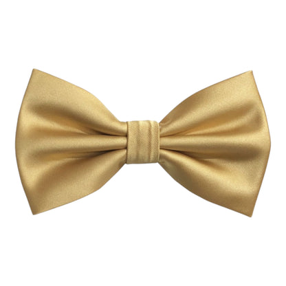 BT100 - SOLID PRE-TIED BOW TIES & HANKIES