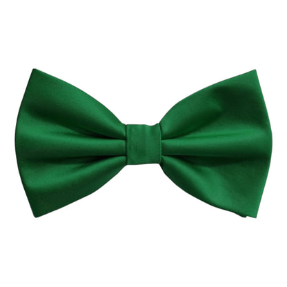 BT100 - SOLID PRE-TIED BOW TIES & HANKIES