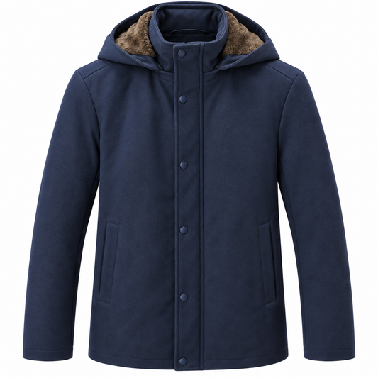 MW7121 DE-NIKO SLIM FIT HOODES WOOL-BLEND JACKET