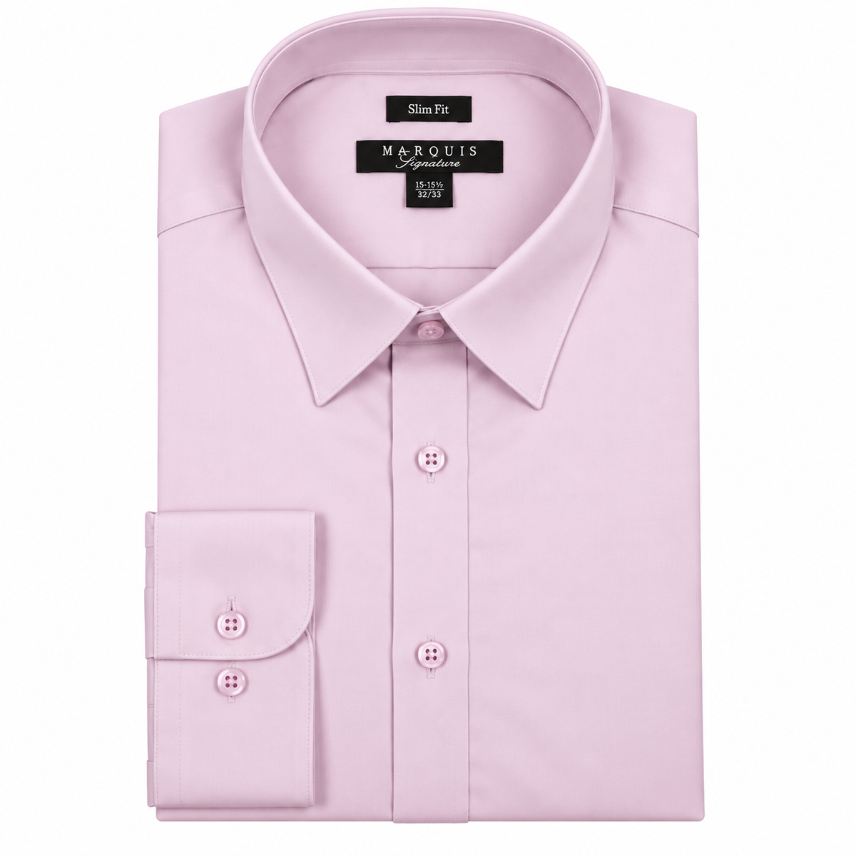 009SL - MARQUIS SOLID COLOR SLIM FIT DRESS SHIRT