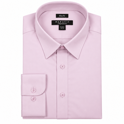 009SL - MARQUIS SOLID COLOR SLIM FIT DRESS SHIRT