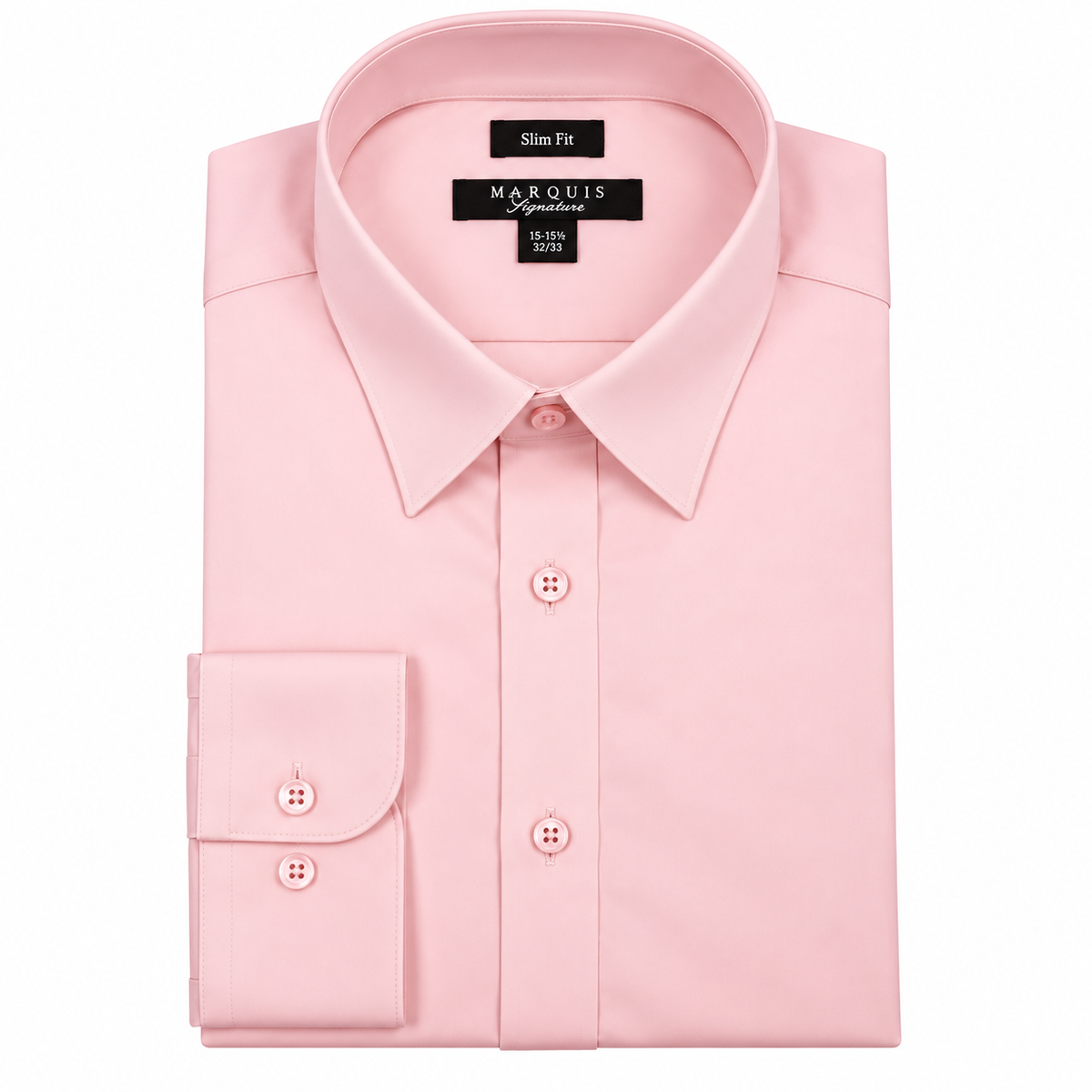 009SL - MARQUIS SOLID COLOR SLIM FIT DRESS SHIRT
