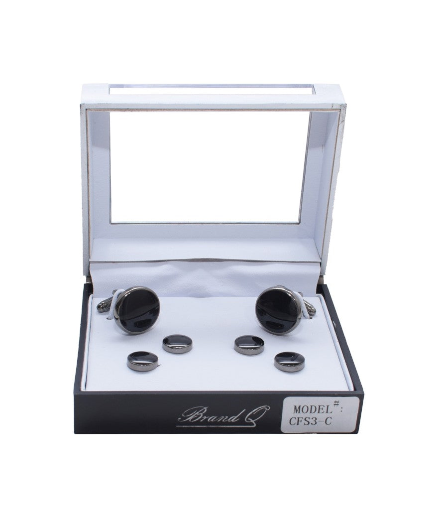CFS3 - CUFFLINKS WITH TUXEDO STUDS