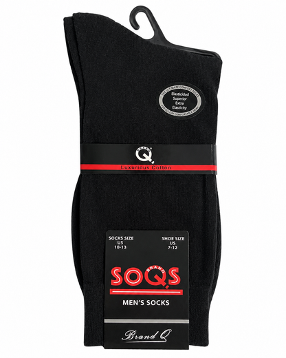 SQ100 - SOLID COTTON SOCKS