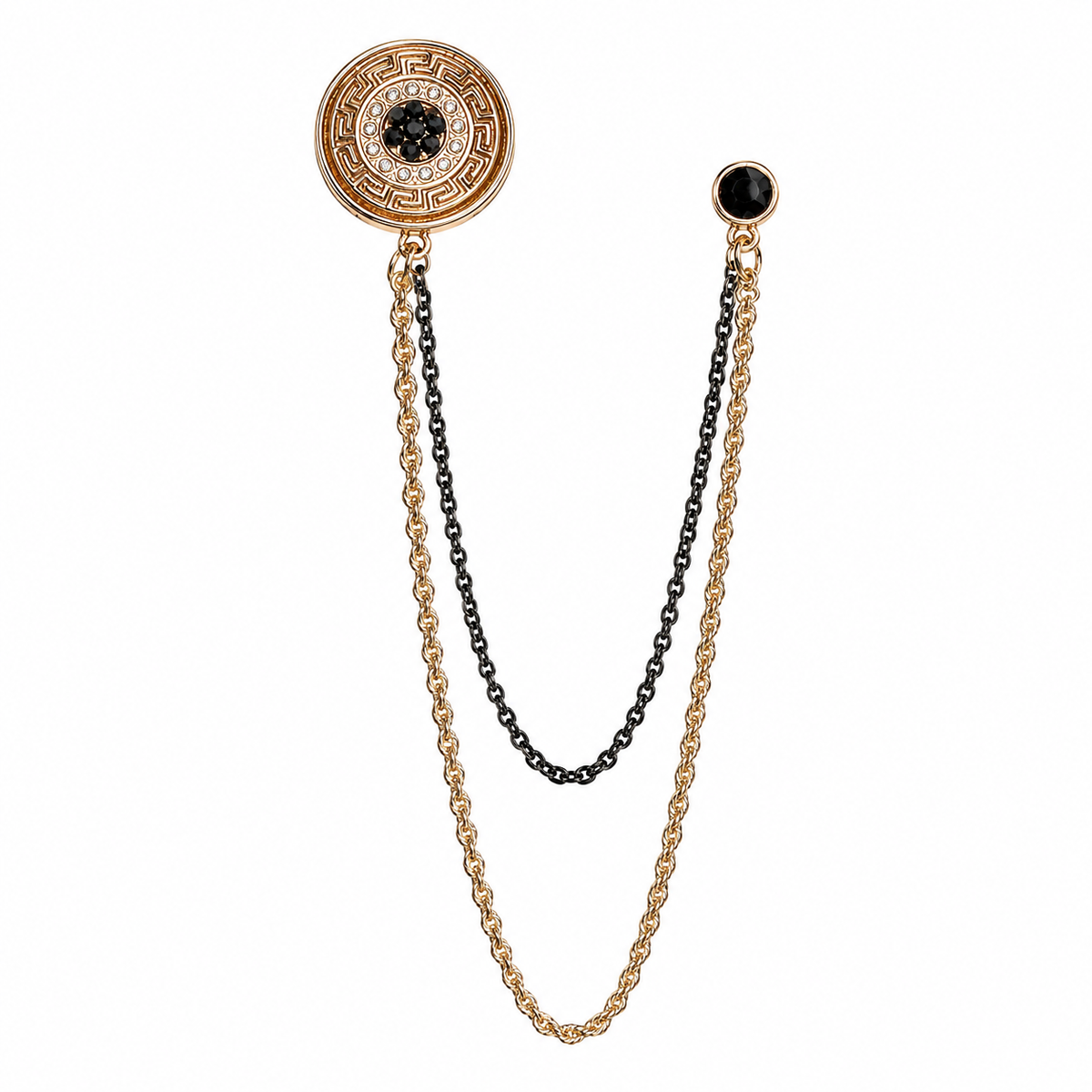 MCBL9 - MEDIUM CHAIN BROOCH LAPELS