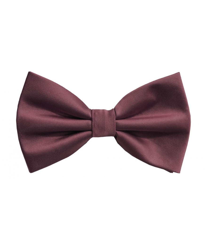 BT100 - SOLID PRE-TIED BOW TIES & HANKIES