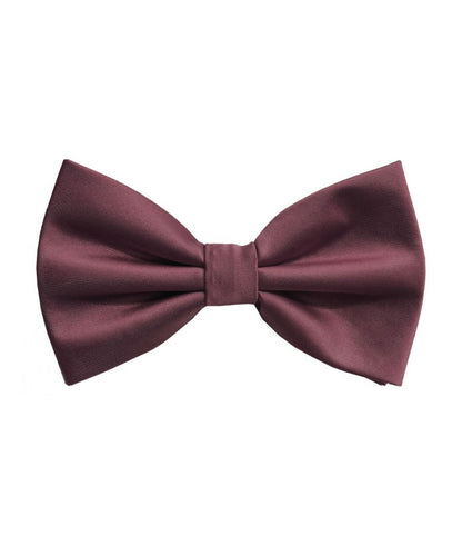 BT100 - SOLID PRE-TIED BOW TIES & HANKIES