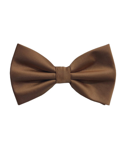 BT100 - SOLID PRE-TIED BOW TIES & HANKIES