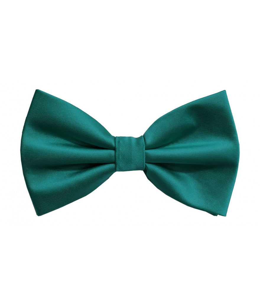 BT100 - SOLID PRE-TIED BOW TIES & HANKIES