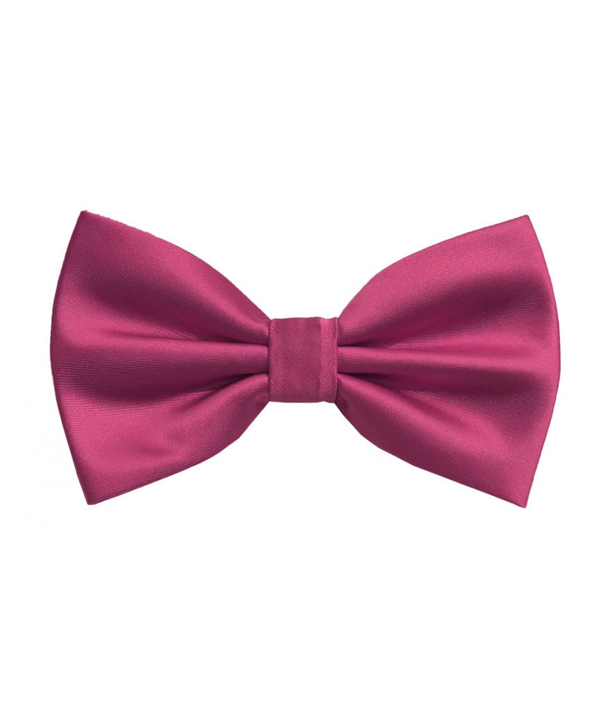 BT100 - SOLID PRE-TIED BOW TIES & HANKIES