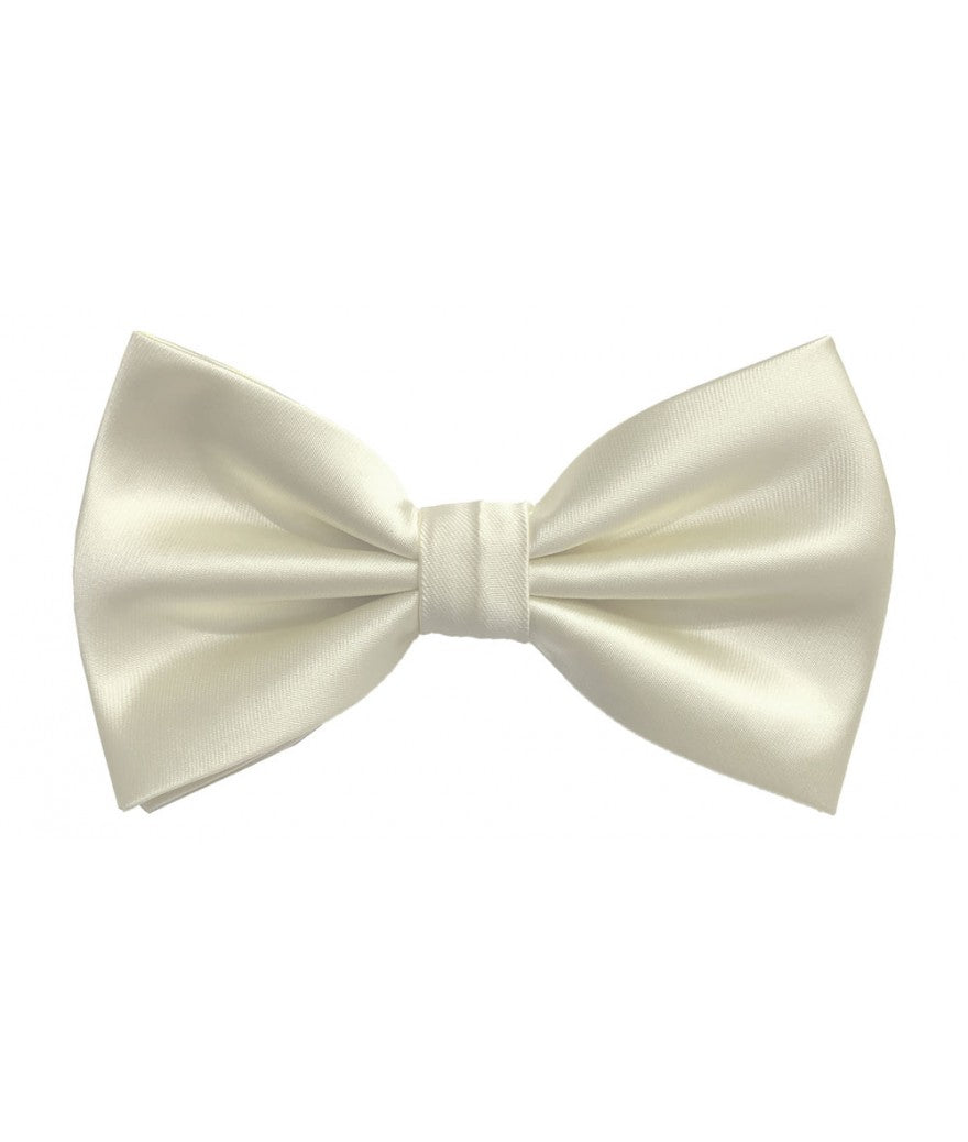 BT100 - SOLID PRE-TIED BOW TIES & HANKIES