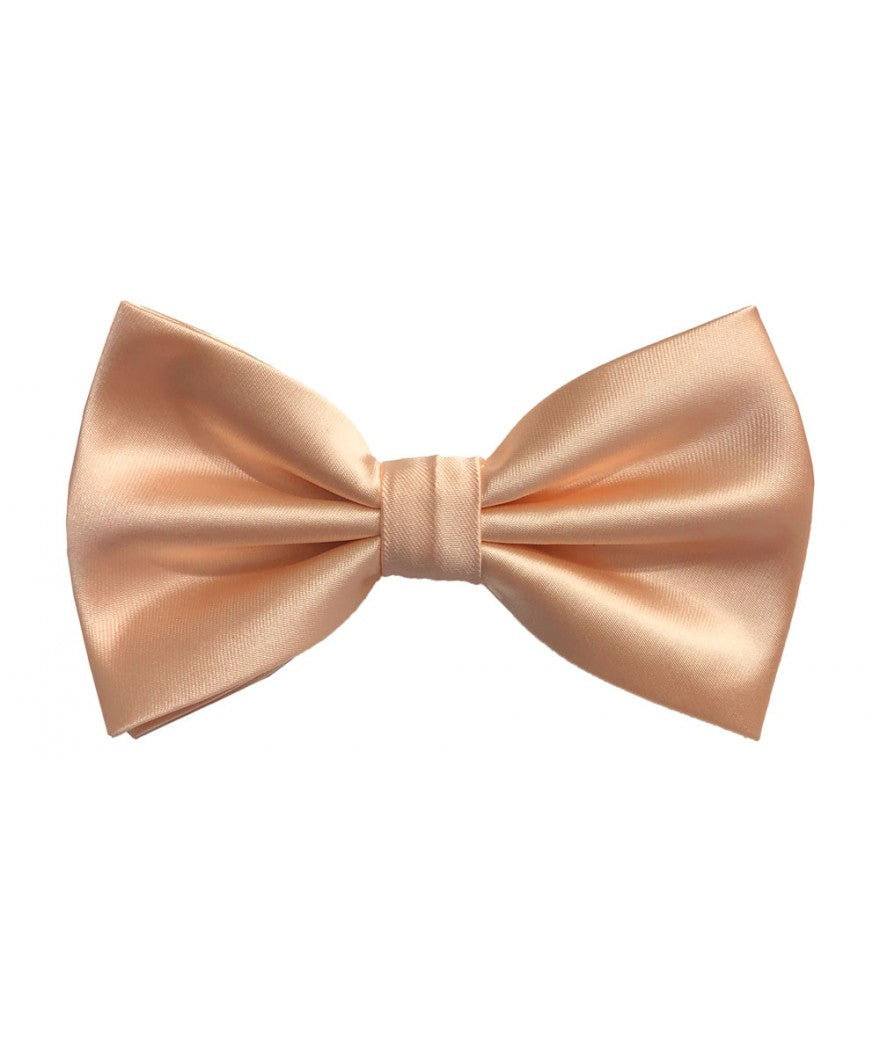 BT100 - SOLID PRE-TIED BOW TIES & HANKIES