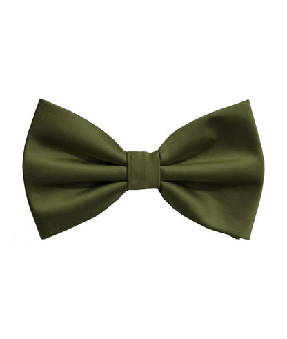 BT100 - SOLID PRE-TIED BOW TIES & HANKIES
