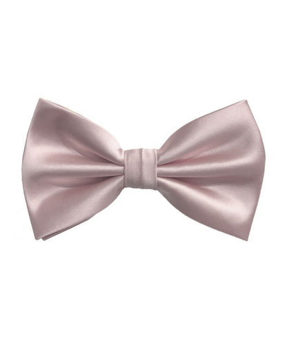 BT100 - SOLID PRE-TIED BOW TIES & HANKIES
