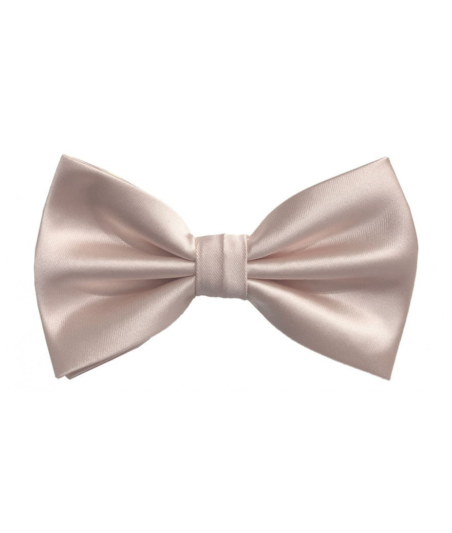 BT100 - SOLID PRE-TIED BOW TIES & HANKIES