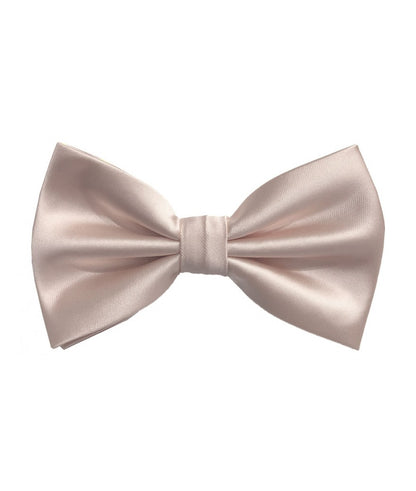 BT100 - SOLID PRE-TIED BOW TIES & HANKIES
