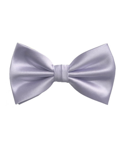 BT100 - SOLID PRE-TIED BOW TIES & HANKIES