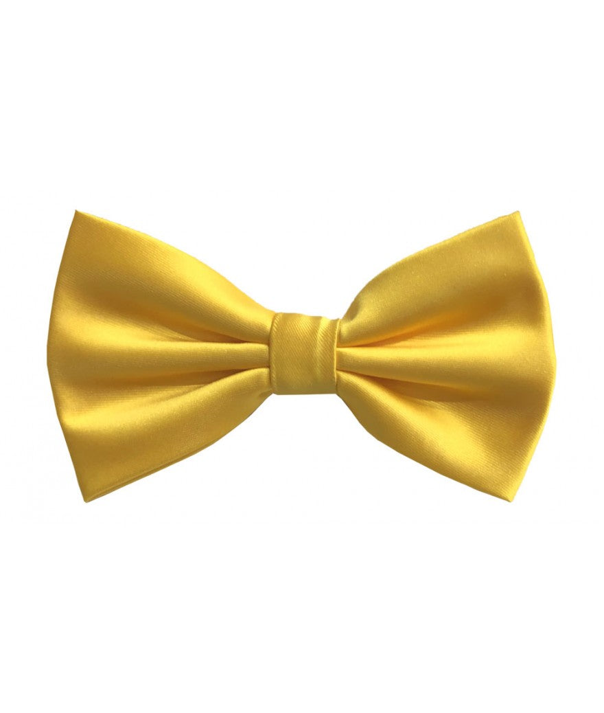 BT100 - SOLID PRE-TIED BOW TIES & HANKIES