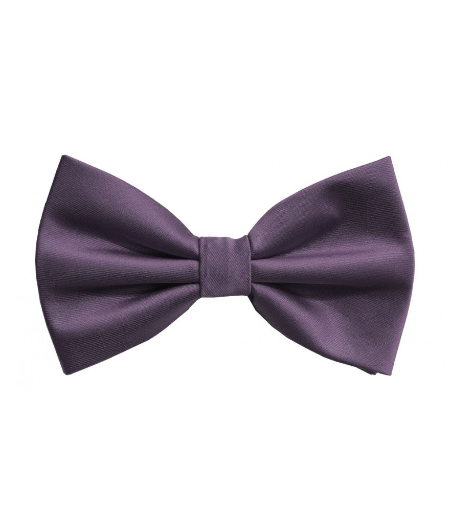 BT100 - SOLID PRE-TIED BOW TIES & HANKIES