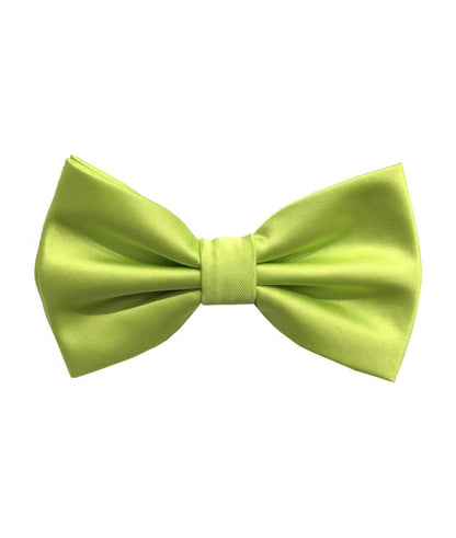 BT100 - SOLID PRE-TIED BOW TIES & HANKIES