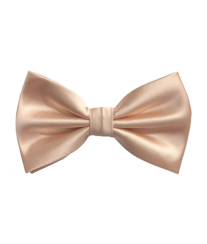 BT100 - SOLID PRE-TIED BOW TIES & HANKIES