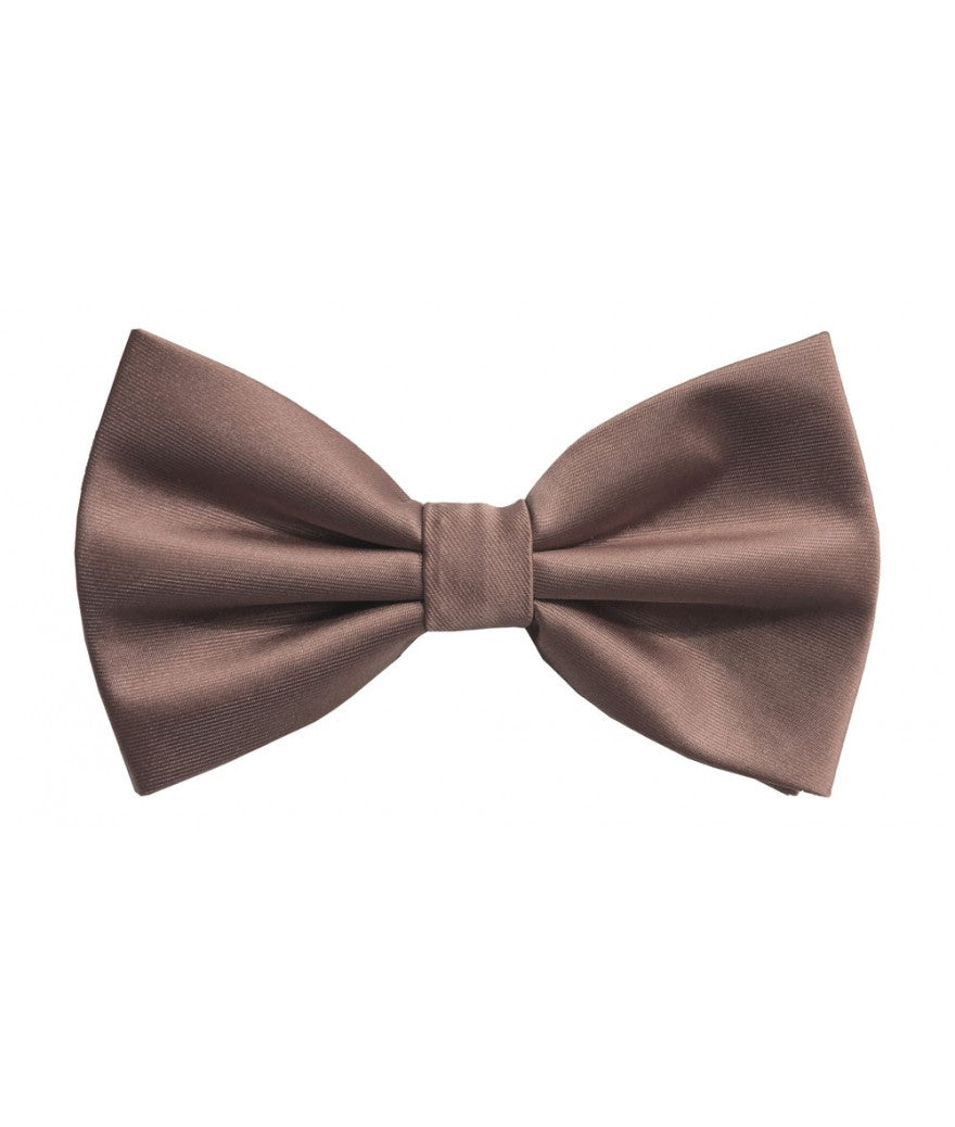 BT100 - SOLID PRE-TIED BOW TIES & HANKIES